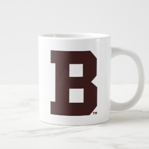 Brown B Giant Coffee Mug