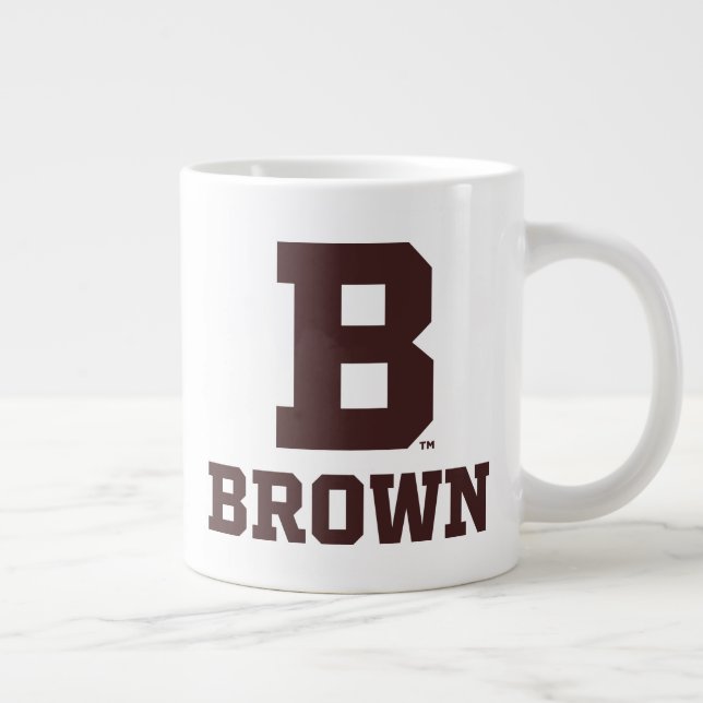 Brown | B Giant Coffee Mug (Right)