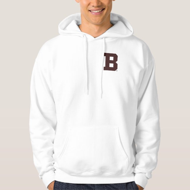 Brown B Hoodie (Front)