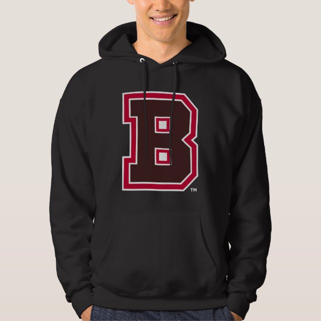 Brown B Hoodie (Front)