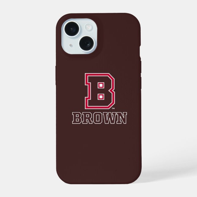 Brown | B Iphone Case (Back)