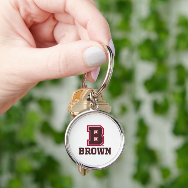 Brown | B Keychain (Hand)