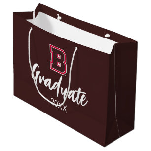 Brown B Large Gift Bag