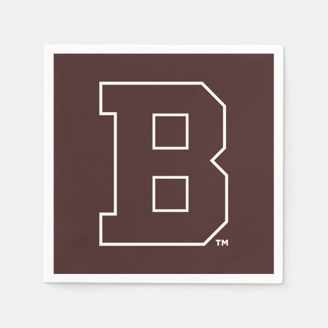 Brown B Napkins (Front)