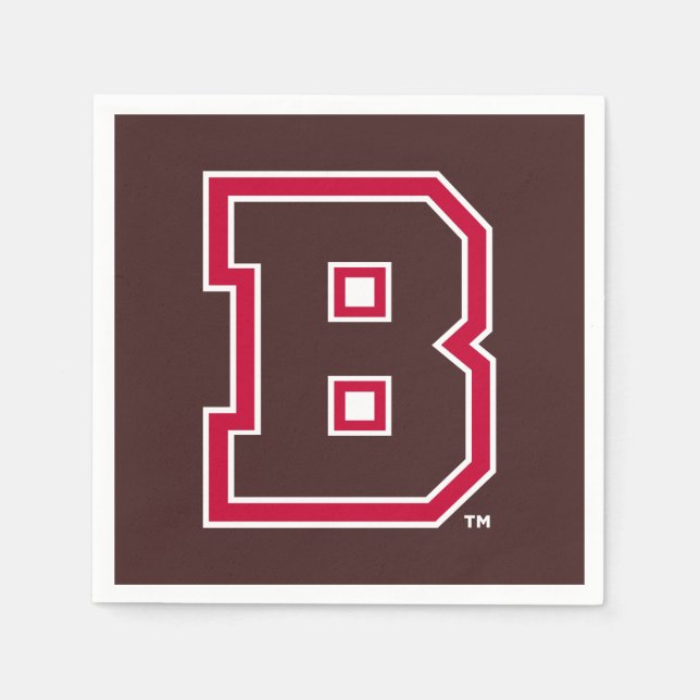 Brown B Napkins (Front)