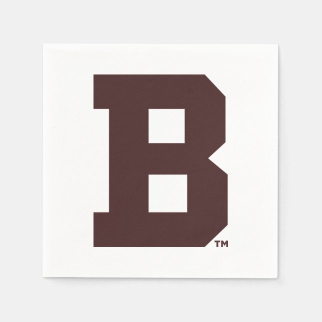 Brown B Napkins (Front)