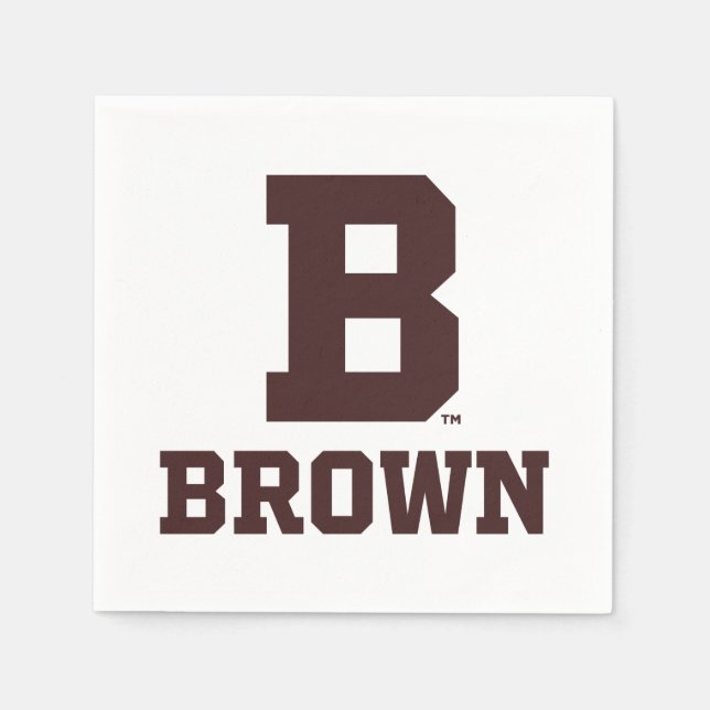 Brown | B Napkins (Front)