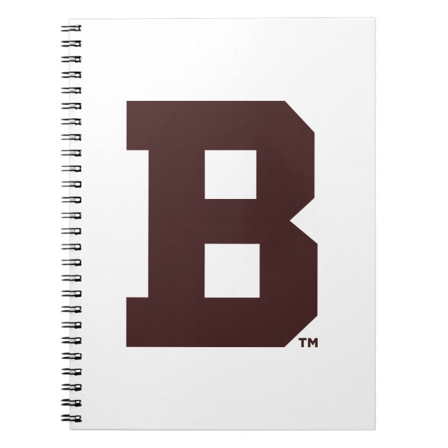 Brown B Notebook (Front)