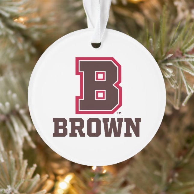 Brown | B Ornament (Tree)