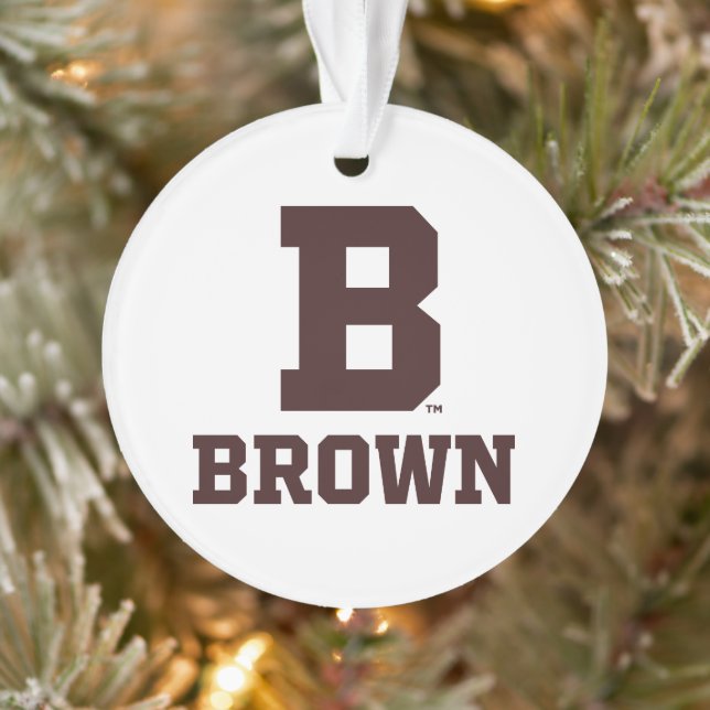 Brown | B Ornament (Tree)