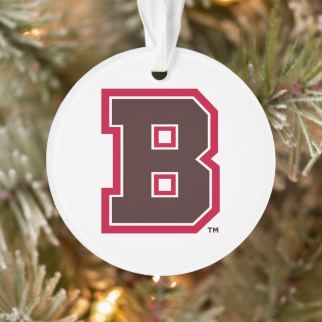 Brown B Ornament (Tree)