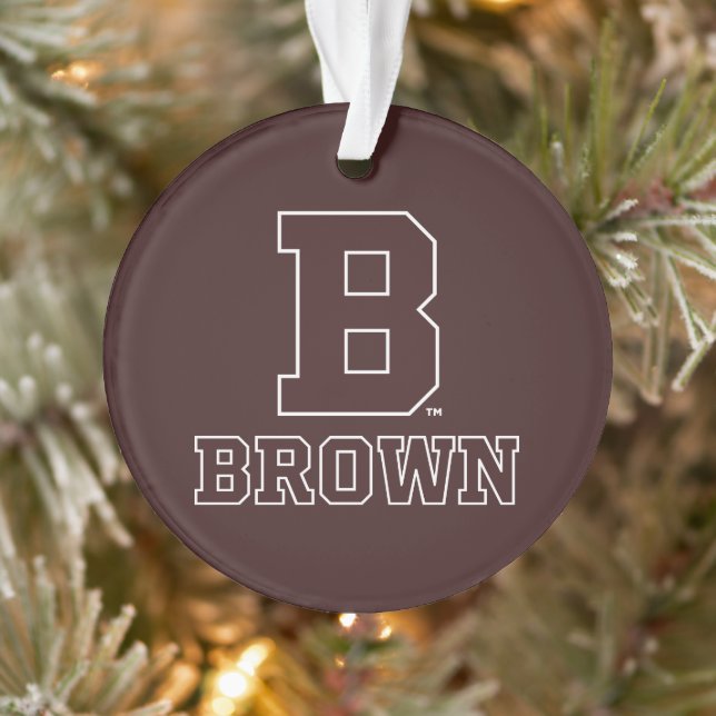Brown | B Ornament (Tree)