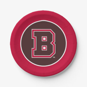 Brown B Paper Plates