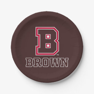 Brown   B Paper Plates