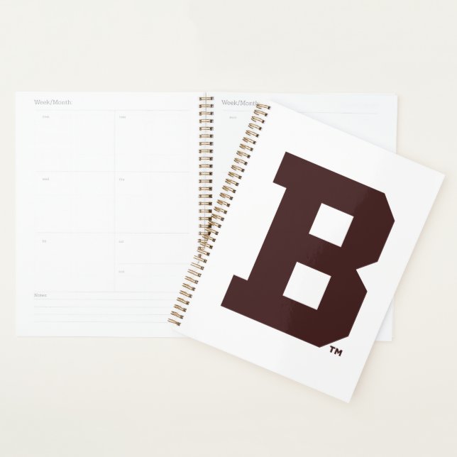 Brown B Planner (Display)