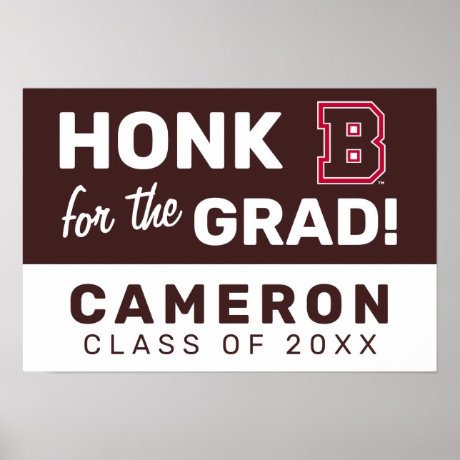 Brown B Poster (Front)