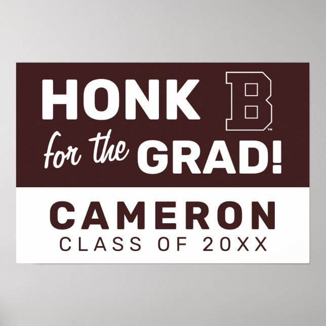 Brown B Poster (Front)