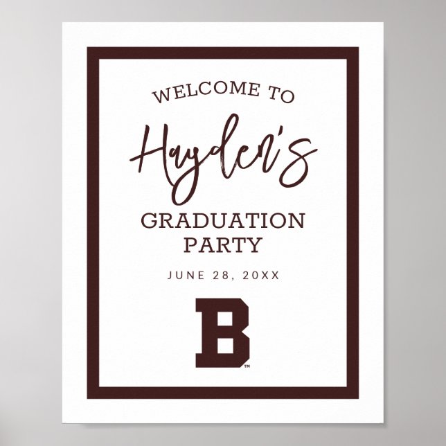 Brown B Poster (Front)