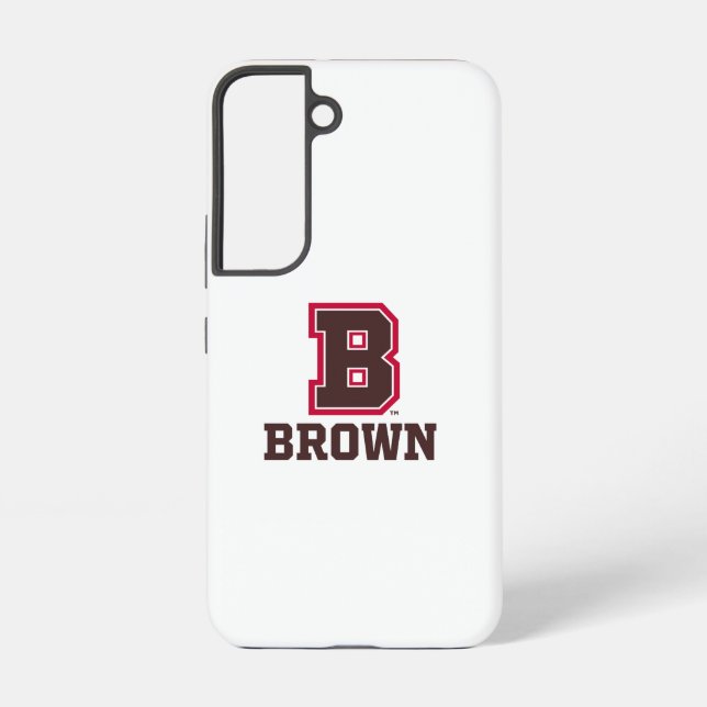 Brown | B Samsung Galaxy Case (Back)