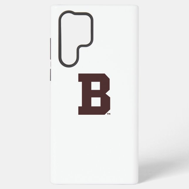 Brown B Samsung Galaxy Case (Back)