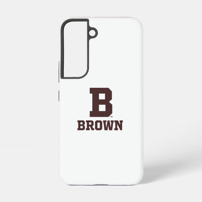 Brown | B Samsung Galaxy Case (Back)