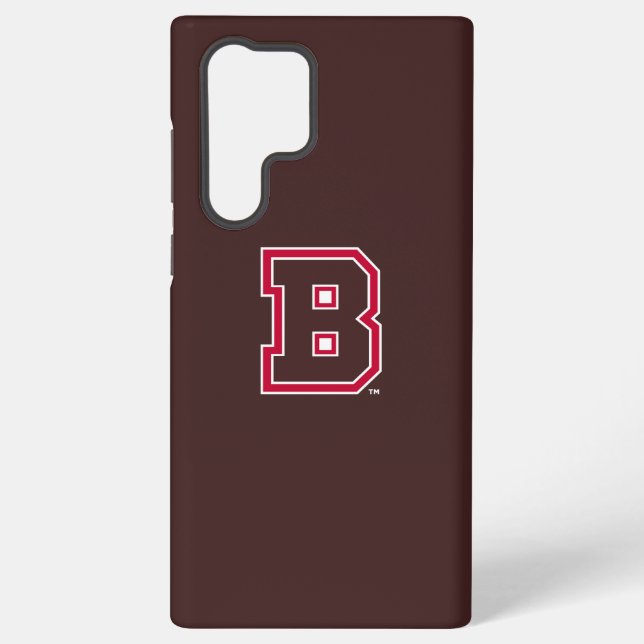 Brown B Samsung Galaxy Case (Back)