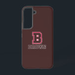 Brown | B Samsung Galaxy S22 Case<br><div class="desc">Check out these Brown University designs! Get all the latest Brown Bear gear here. All of these Zazzle products are customizable with your class year,  name,  and club. These products make perfect gifts for the Brown University student,  alumni,  family,  friend,  or fan in your life.</div>