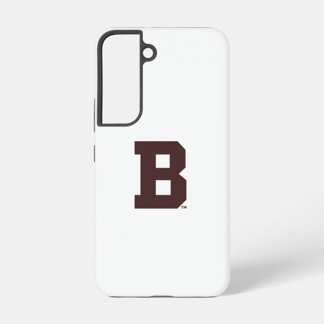 Brown B Samsung Galaxy Case (Back)