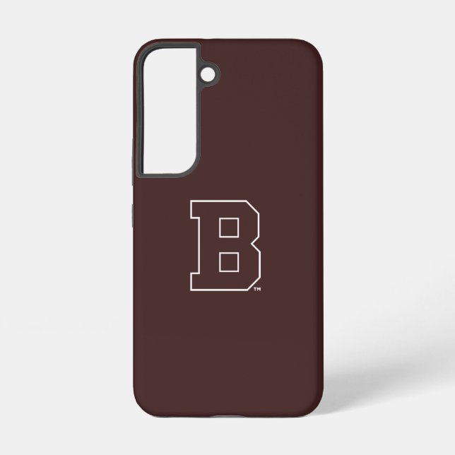 Brown B Samsung Galaxy Case (Back)