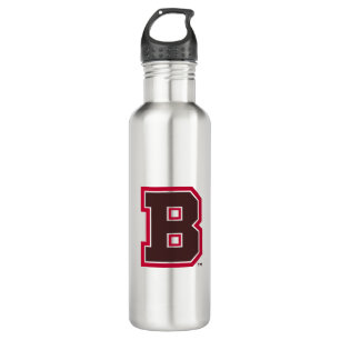 Brown B Stainless Steel Water Bottle