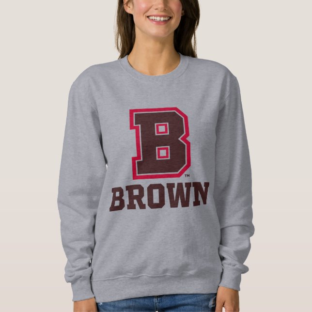 Brown | B Sweatshirt (Front)