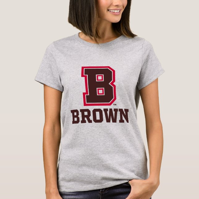 Brown | B T-Shirt (Front)