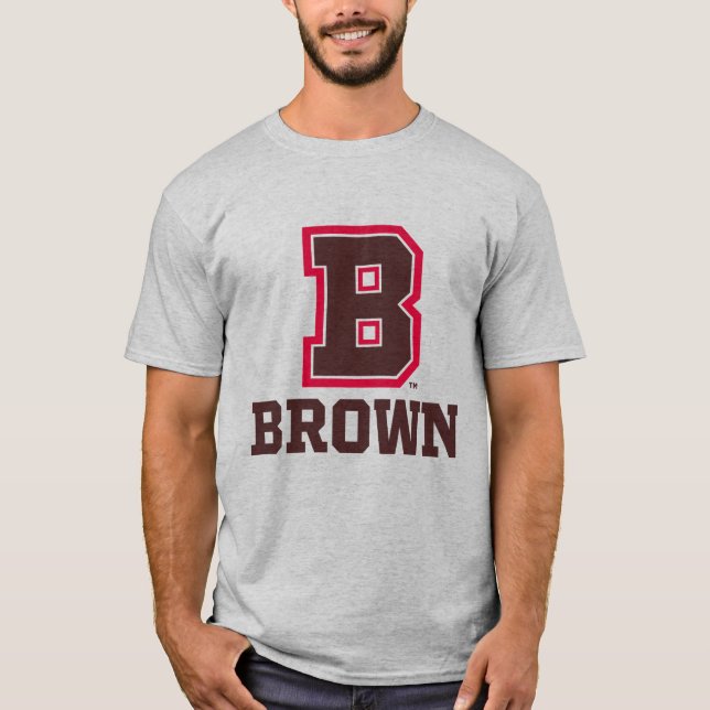 Brown | B T-Shirt (Front)