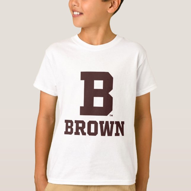 Brown | B T-Shirt (Front)