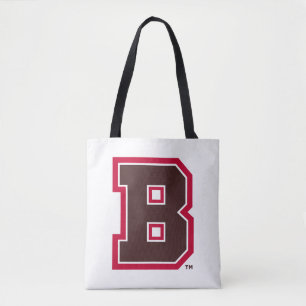 Brown B Tote Bag