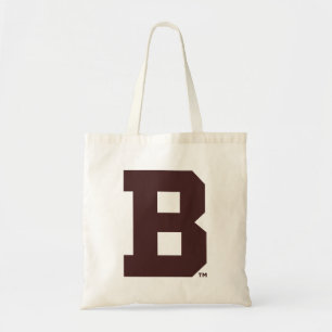 Brown B Tote Bag