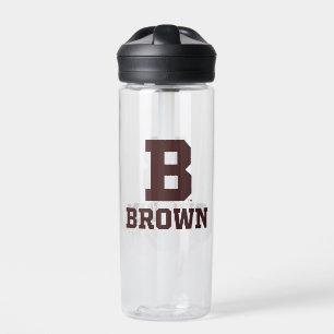 Brown B Water Bottle