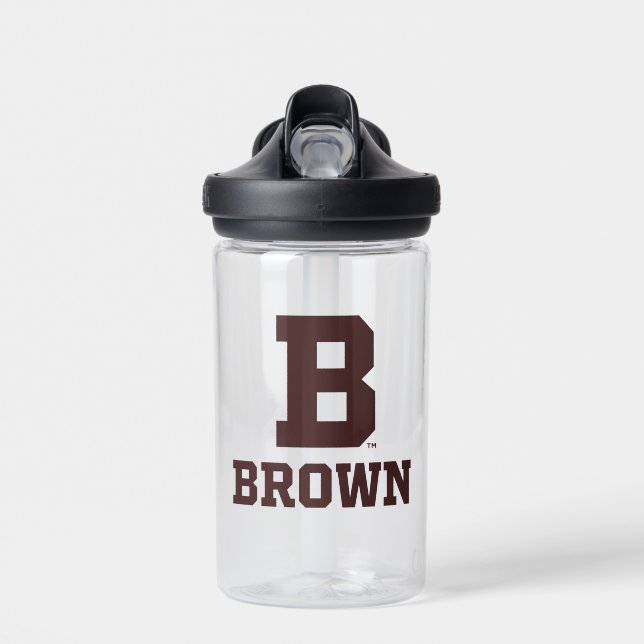 Brown | B Water Bottle (Front)