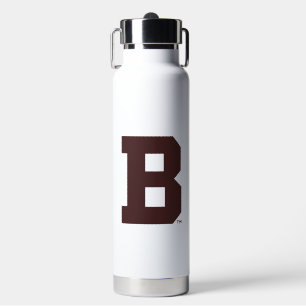 Brown B Water Bottle