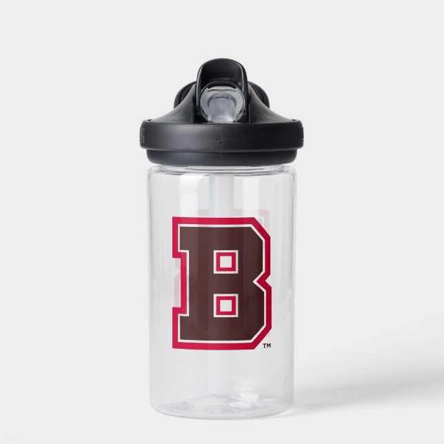 Brown B Water Bottle (Front)