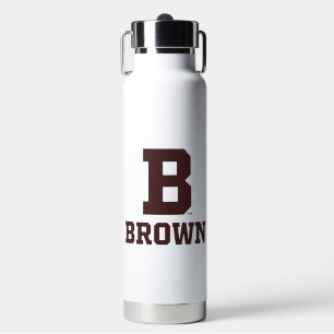Brown   B Water Bottle
