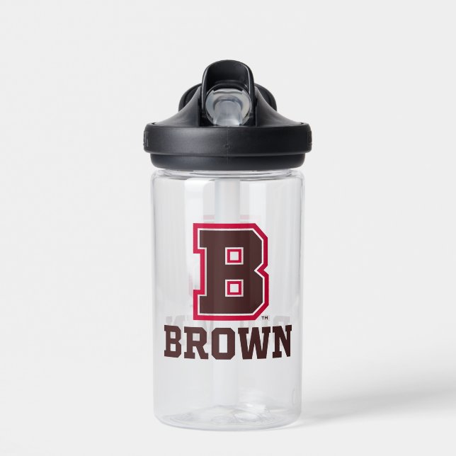 Brown | B Water Bottle (Front)
