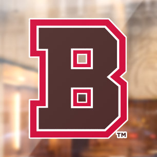 Brown B Window Cling