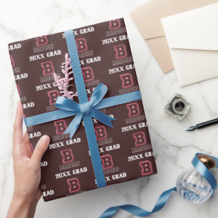 Brown B Wrapping Paper