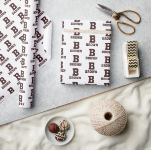Brown   B Wrapping Paper