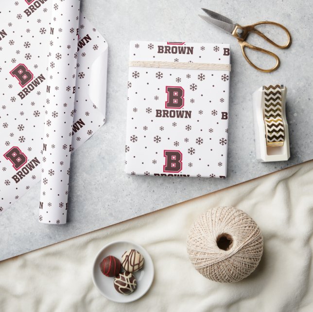 Brown | B Wrapping Paper (Crafts)