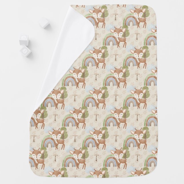 Brown Baby Deer  Blanket (In Situ)