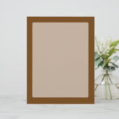 Brown Background Color You Can Customize (Standing Front)