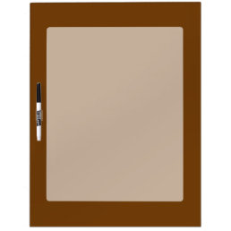 Brown Background Color You Can Customize Dry-Erase Board
