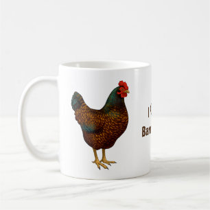 Brown Barnevelder Hen Chicken Coffee Mug